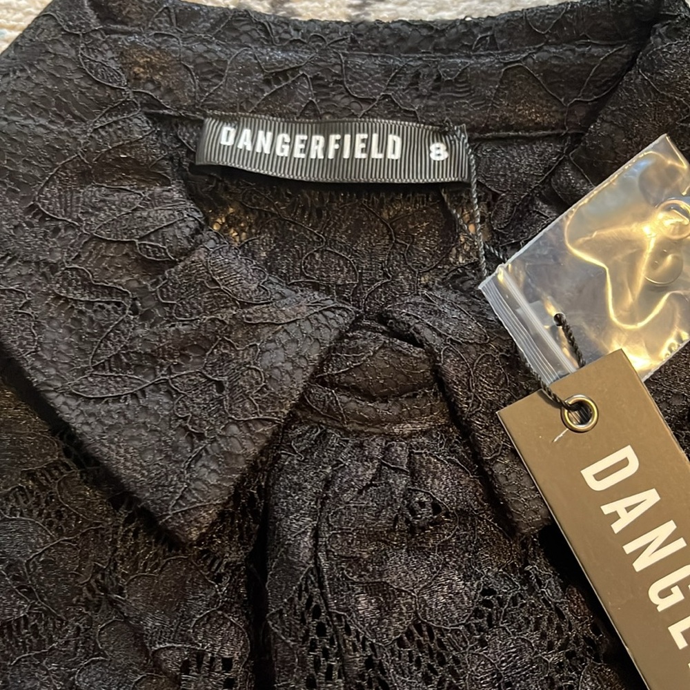 NWT Dangerfield Duchess Cravat Lace Blouse - Picture 7 of 15